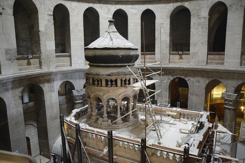 JESUS CHRIST’S TOMB UNDER RENOVATION