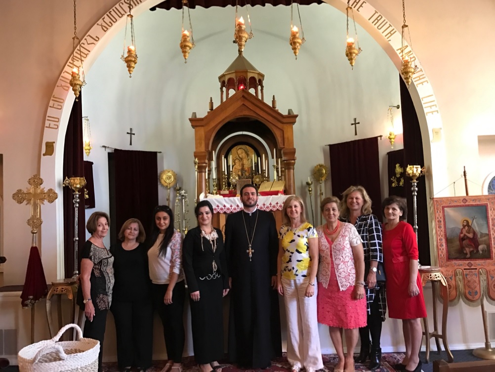 LADIES SOCIETY CENTRAL COUNCIL VISIT ST. JOHN GARABED CHURCH OF SAN DIEGO