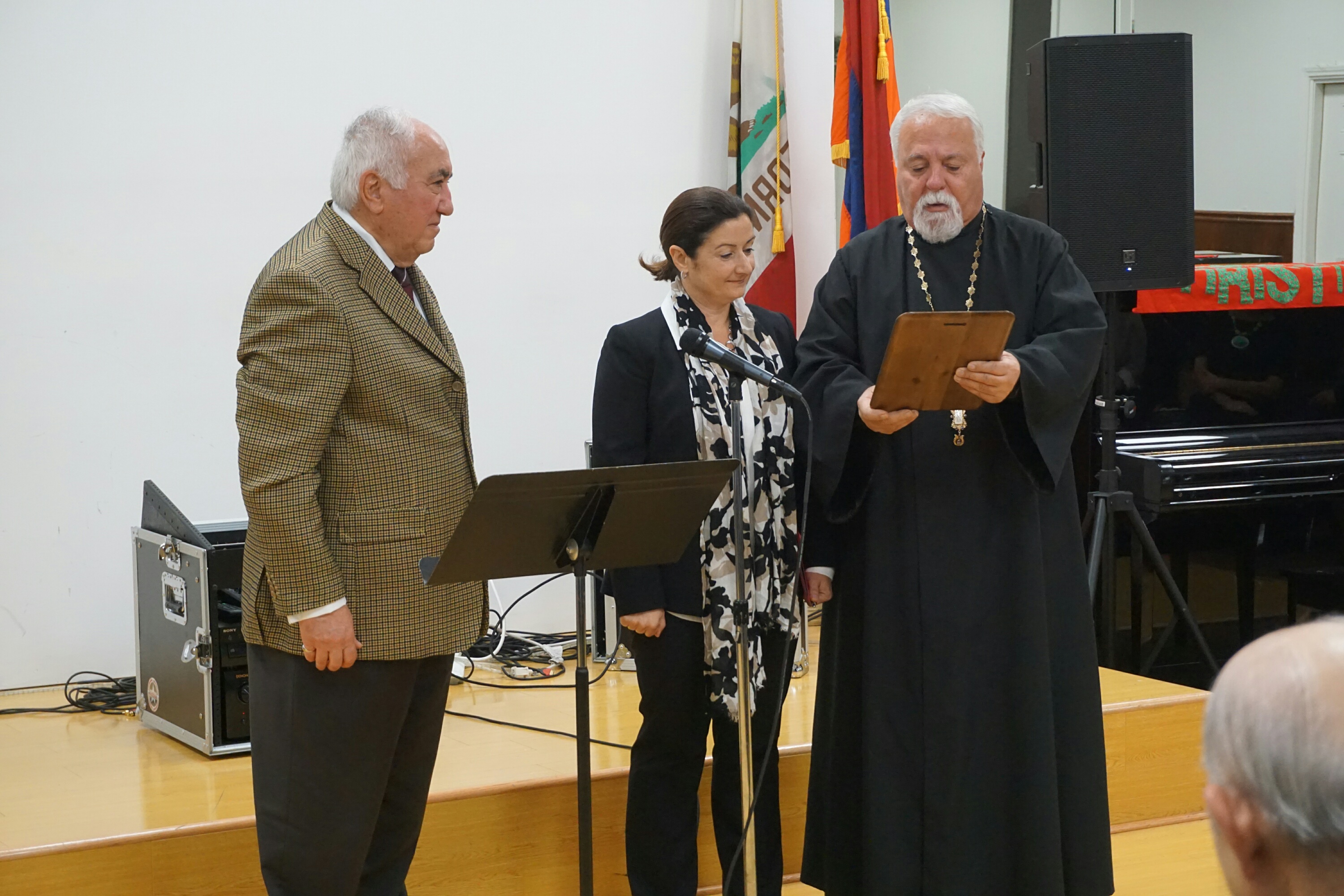 Dr. Houri Berberian Honored at St. Mary Armenian Church in Costa Mesa