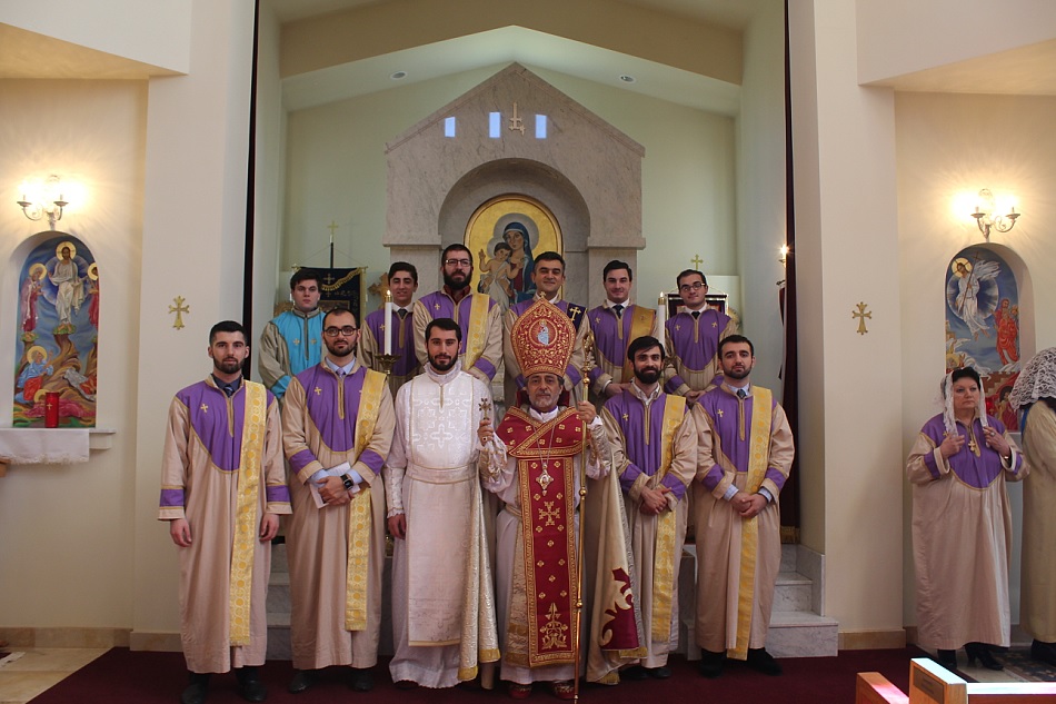 Primate Celebrates Divine Liturgy at Holy Resurrection Armenian Church