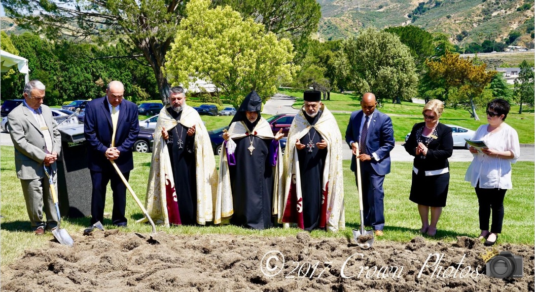 Groundbreaking of Garden of Sardarabad at Eternal Valley Memorial Park