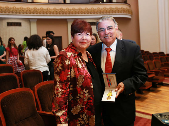 Primate Represented at the Opening of AUA's Zaven & Sonia Akian College of Science and Engineering