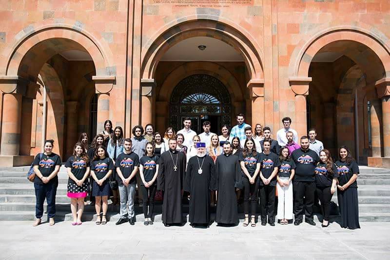 CYMA Pilgrims Visit the Mother See of Holy Etchmiadzin