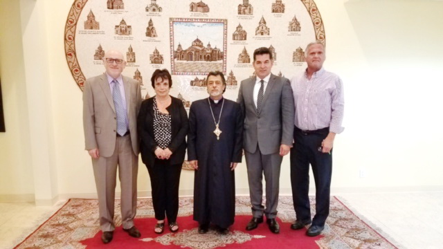 California Armenian Home Board President Visits the Western Diocese
