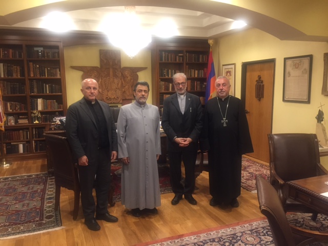 Spiritual Leader of Turkey’s Armenian Catholic Community Visits the Western Diocese