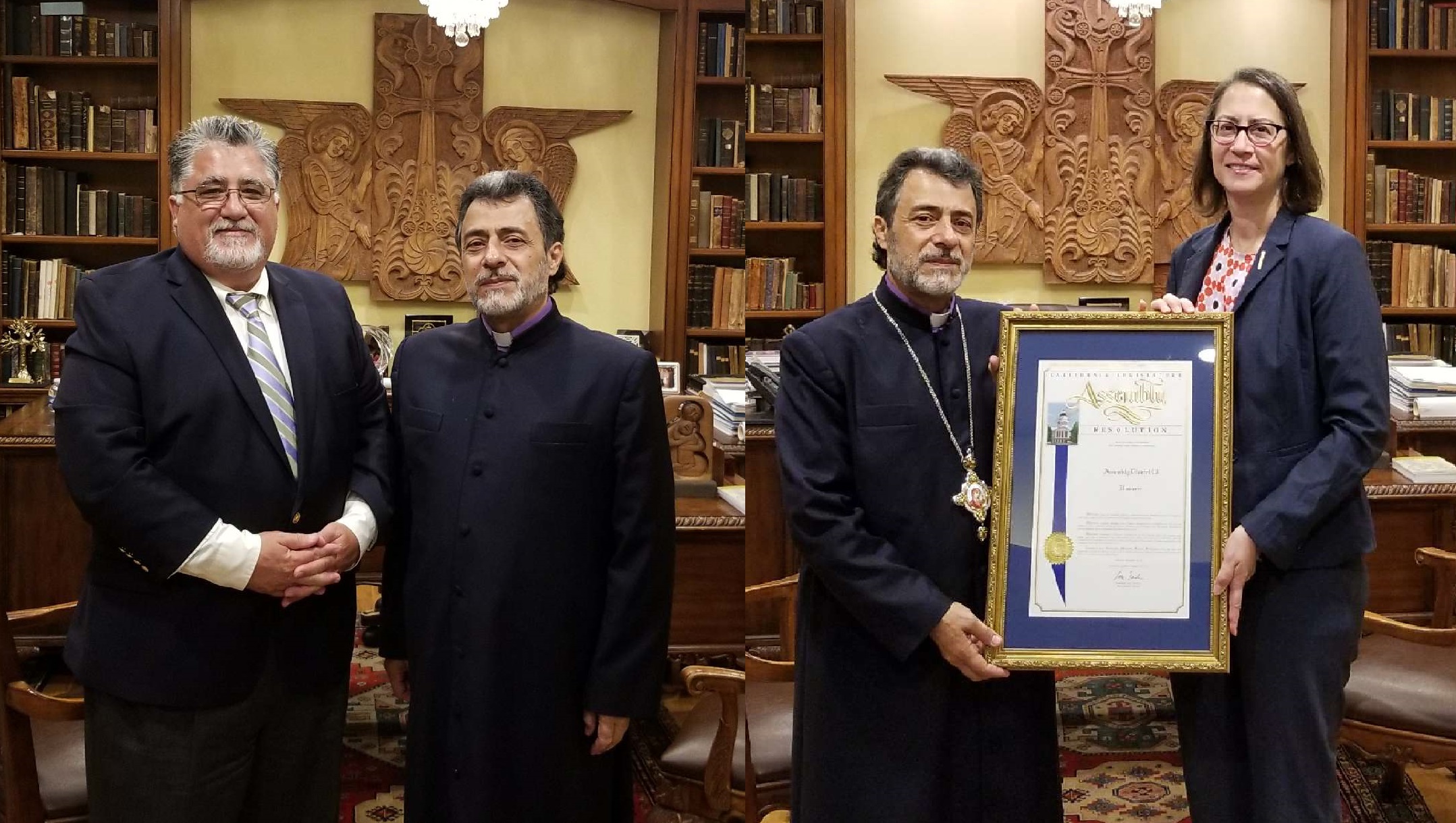 State Senator Anthony Portantino and State Assemblywoman Laura Friedman Visit the Western Diocese