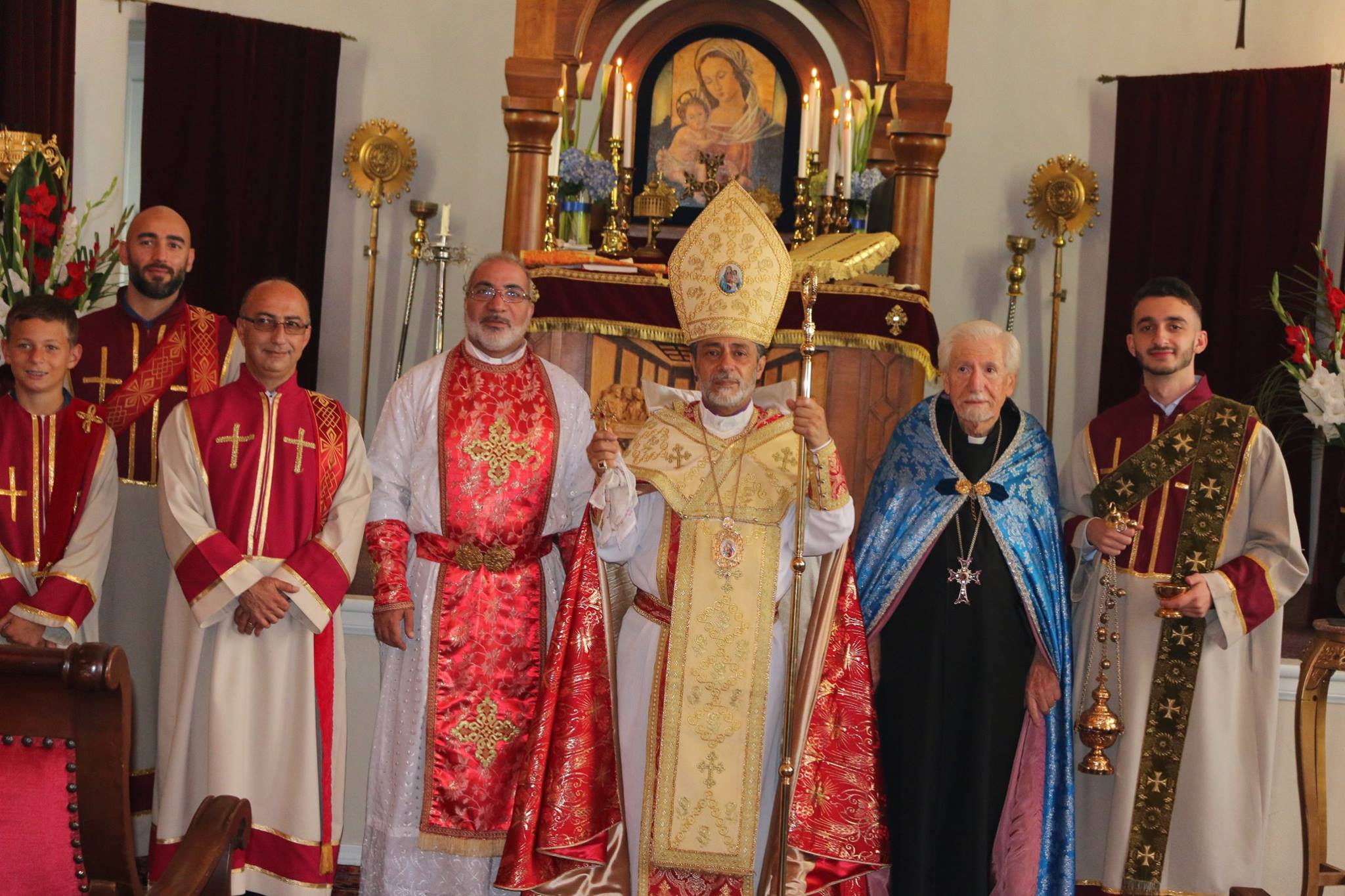 Primate Celebrant at St. John Garabed Armenian Church in San Diego