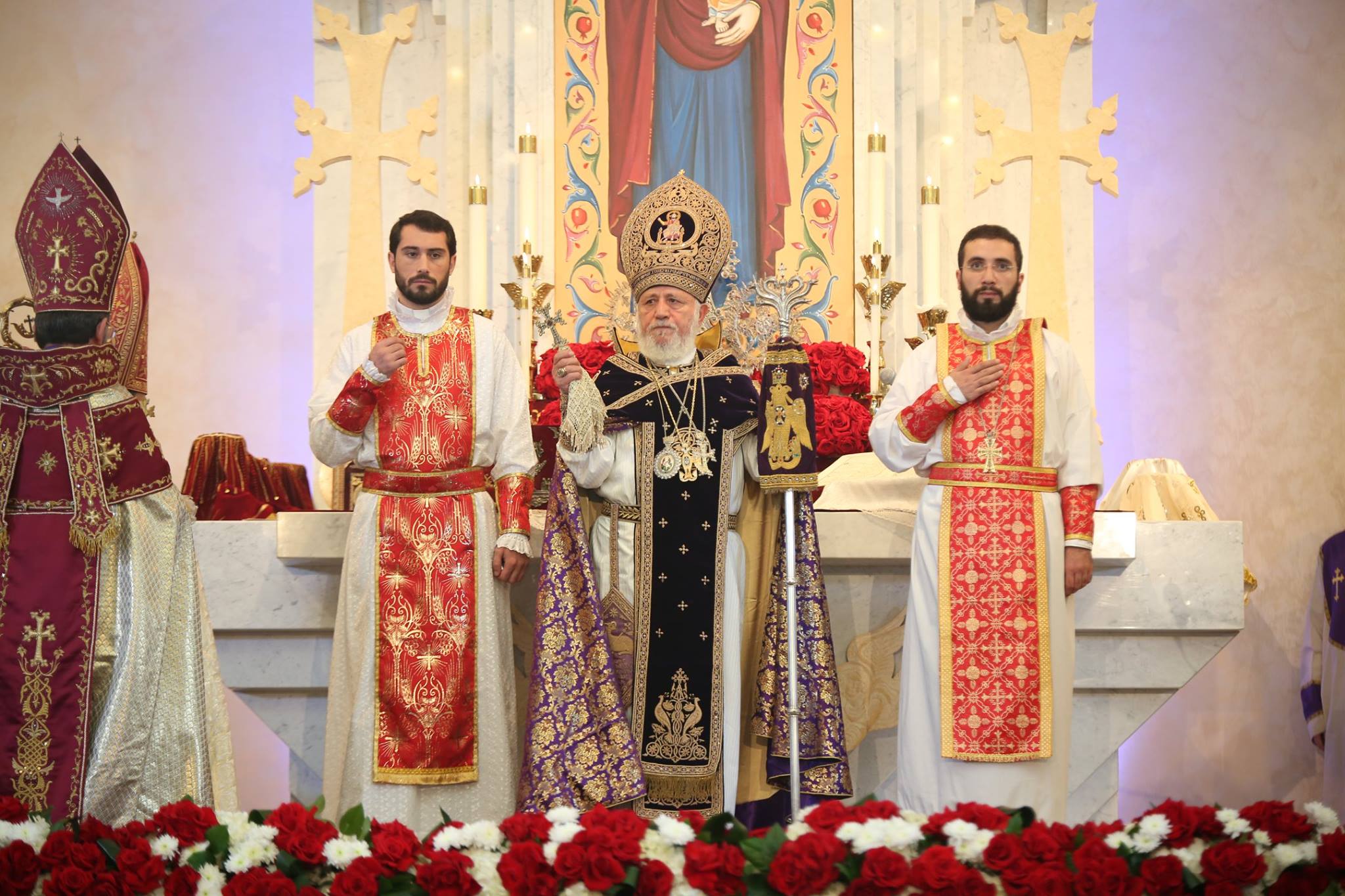 Հայրապետական Ս. Պատարագ Սրբոց Ղեւոնդեանց առաջնորդանիստ մայր եկեղեցում