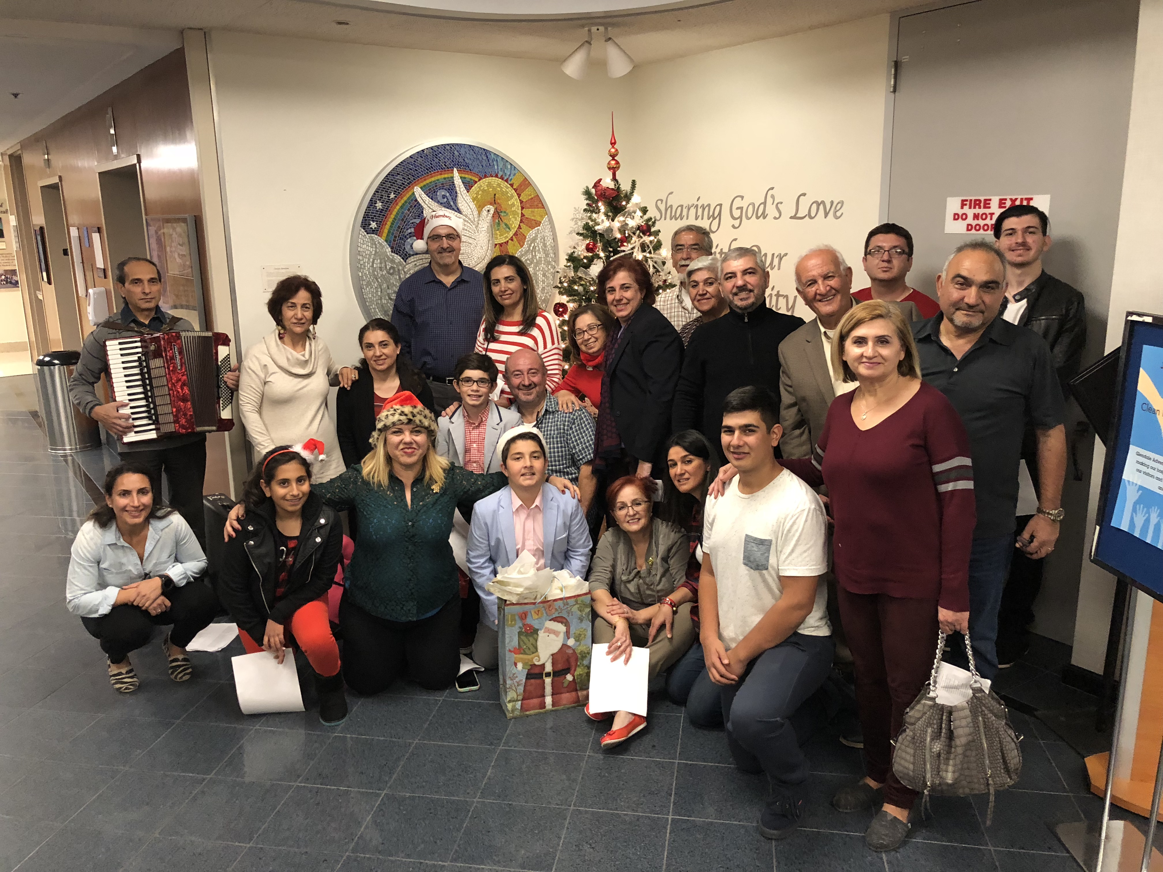 Bringing Christmas Cheer to the Sick