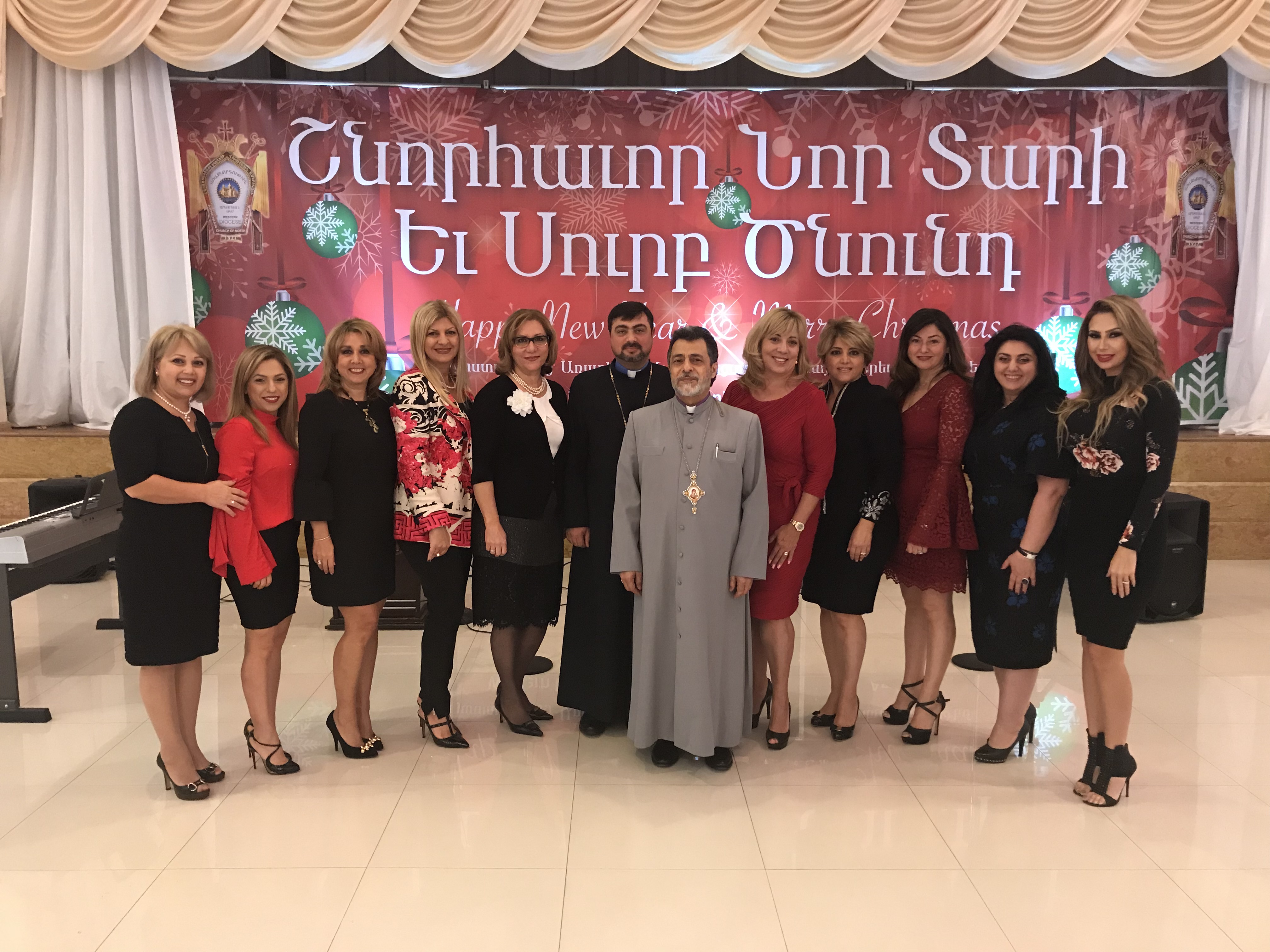 Hundreds Attend Christmas Reception at the Nazareth and Sima Kalaydjian Hall