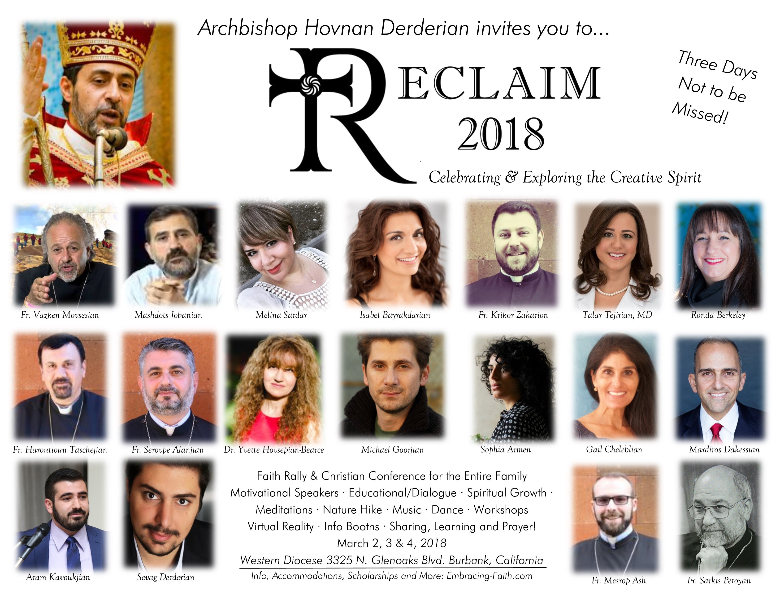 Reclaim 2018: Celebrating and Exploring the Creative Spirit