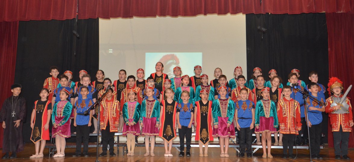 AGBU Manoogian Demirdjian School Students Deliver Rousing Performance on Feast of Vartanantz