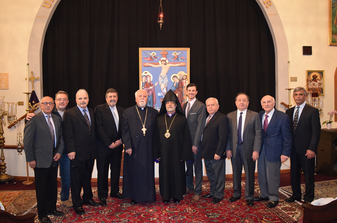 Primate Attends Lenten Vigil at St. Mary Armenian Church in Costa Mesa: Delivers Homily