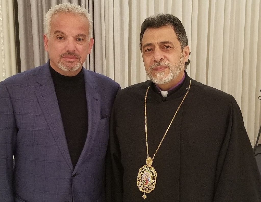 Primate Meets with President of Armenian Democratic Liberal (Ramgavar) Party's Supreme Council Mr. Vartan Nazerian