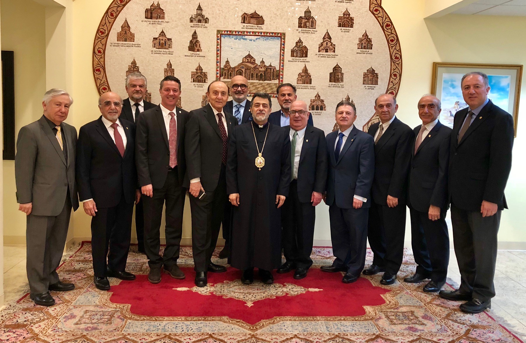 AGBU Asbeds Visit the Western Diocese