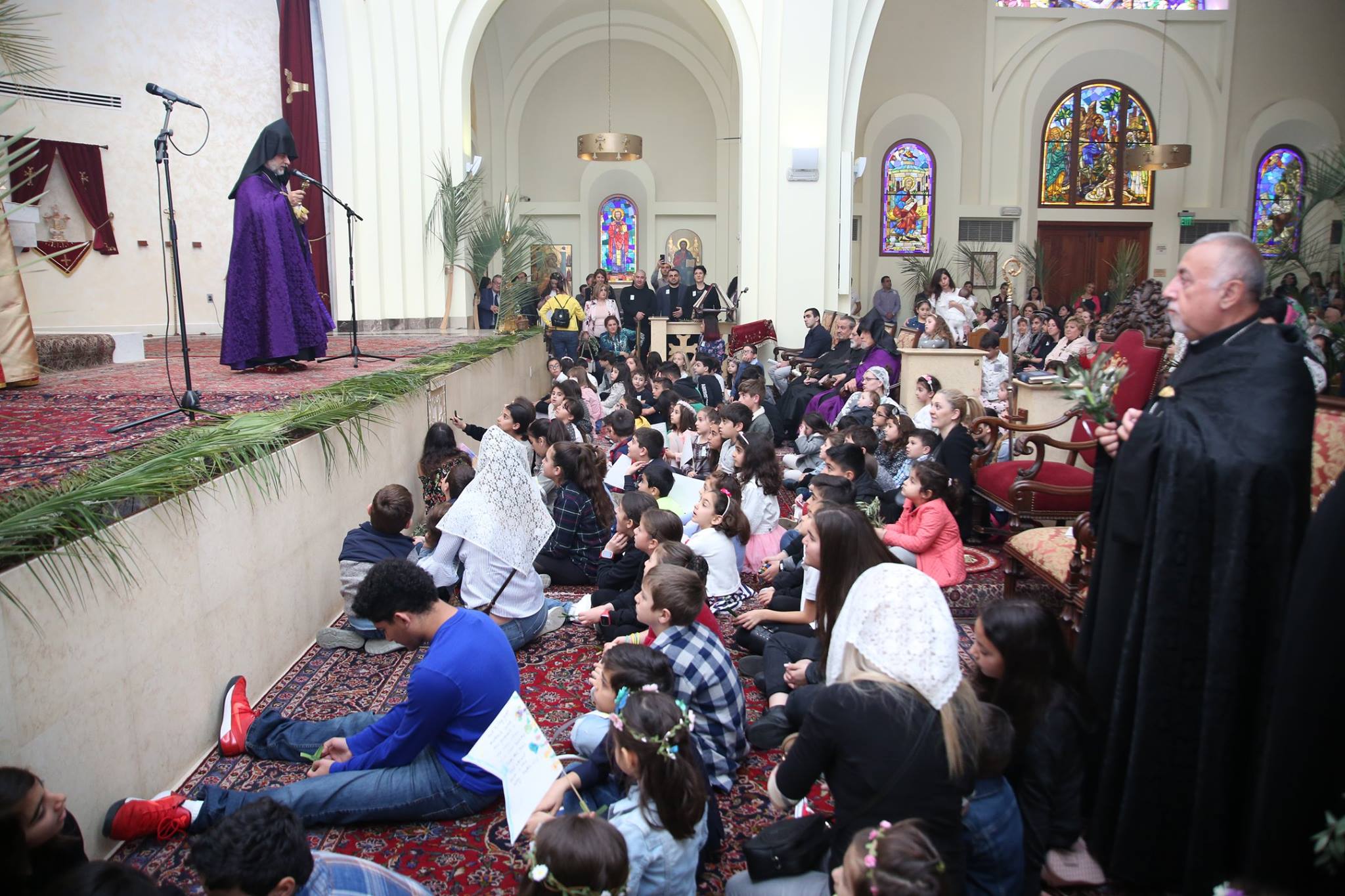 Palm Sunday at St. Leon Armenian Cathedral