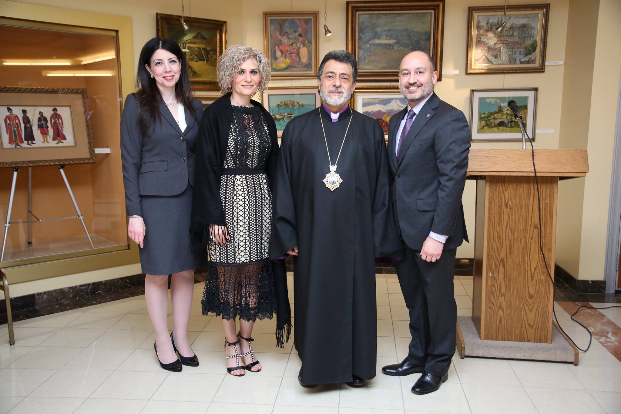 Three Armenian American Judges Honored at the Western Diocese