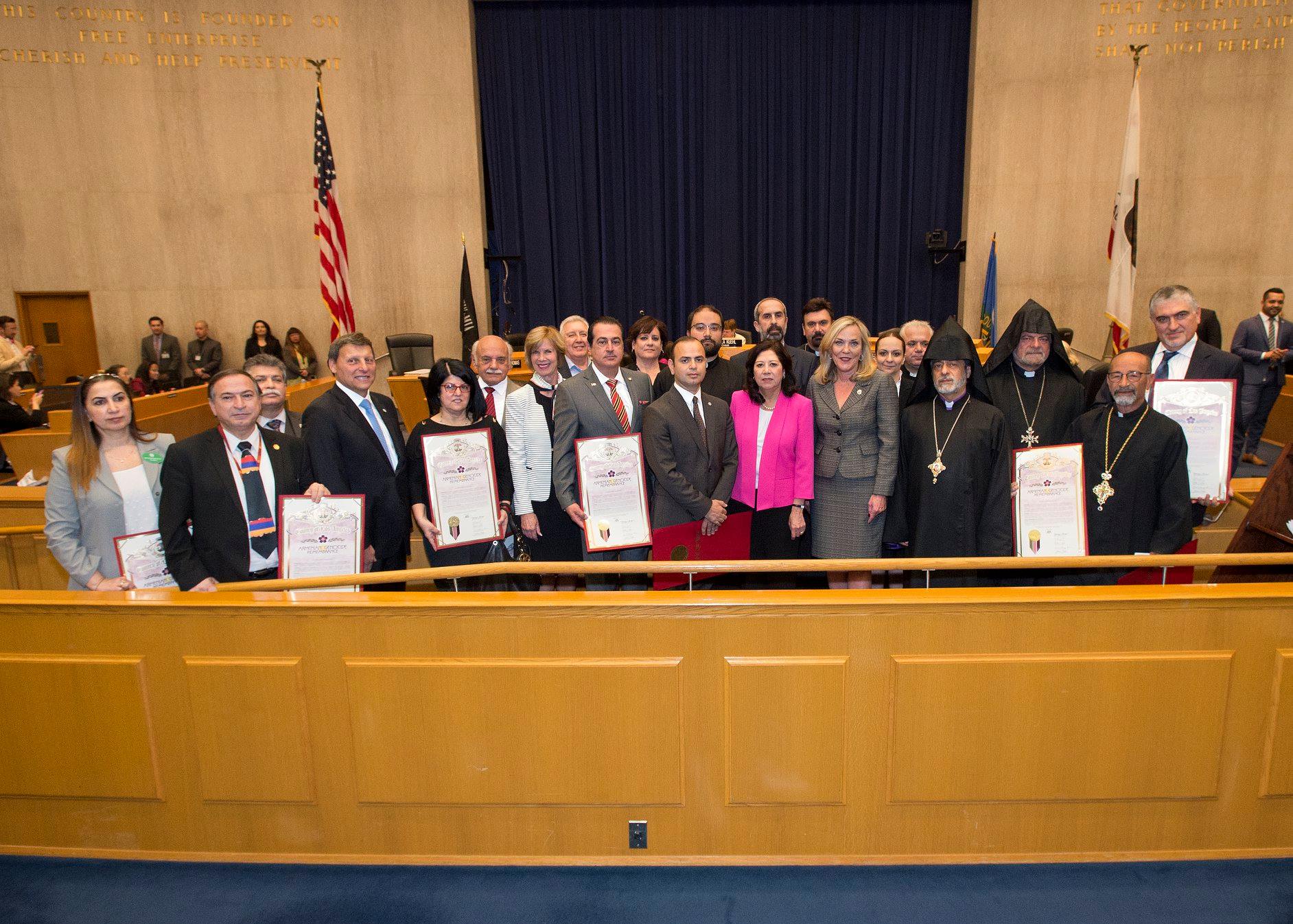 Primate Delivers Message at Los Angeles Council Board of Supervisors Meeting