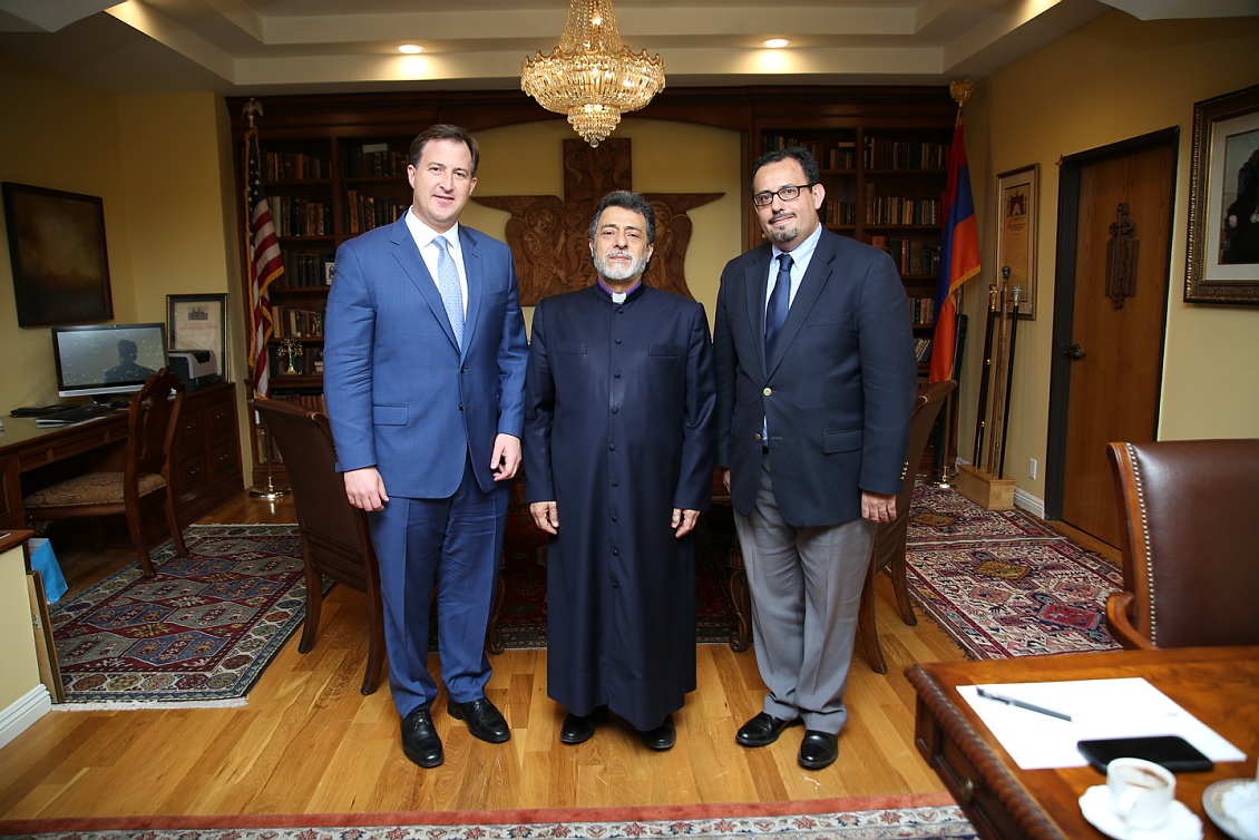 ARMENIAN ASSEMBLY OF AMERICA’S EXECUTIVE DIRECTOR AND WESTERN REGION DIRECTOR VISIT THE WESTERN DIOCESE
