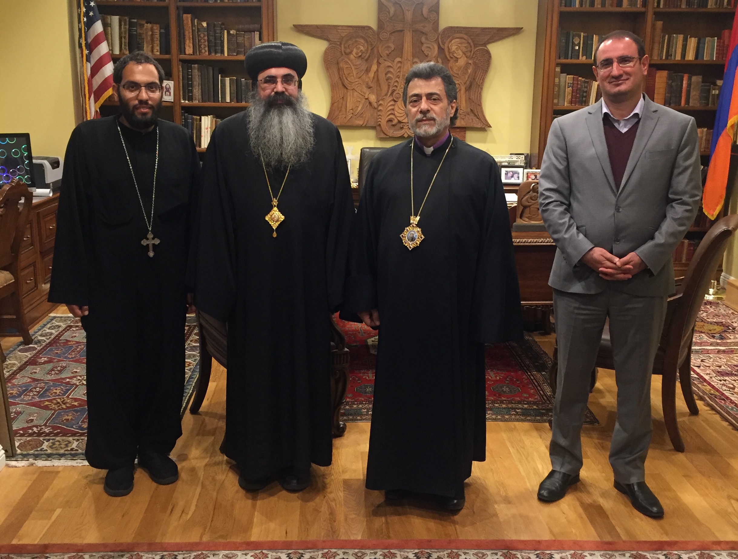 Bishop Kirilos of the Coptic Orthodox Church Visits the Western Diocese