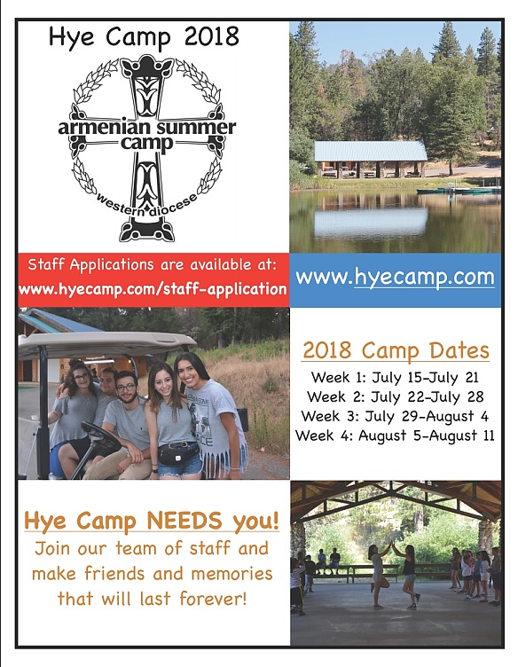 Hye Camp 2018 Begins on July 15th