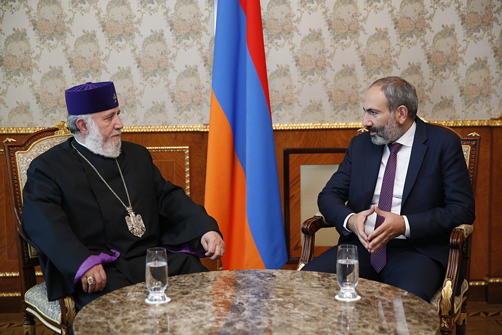 Վարչապետ Նիկոլ Փաշինյանը հյուրընկալել է Ն.Ս.Օ.Տ.Տ. Գարեգին Երկրորդ Ամենայն Հայոց Կաթողիկոսին