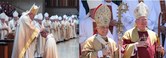 Primate Represented at Episcopal Ordination of Auxiliary Bishops in the Catholic Archdioceses of Los Angeles and San Francisco