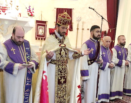 Fr. Yeremia Abgaryan Celebrant at St. Leon Armenian Cathedral