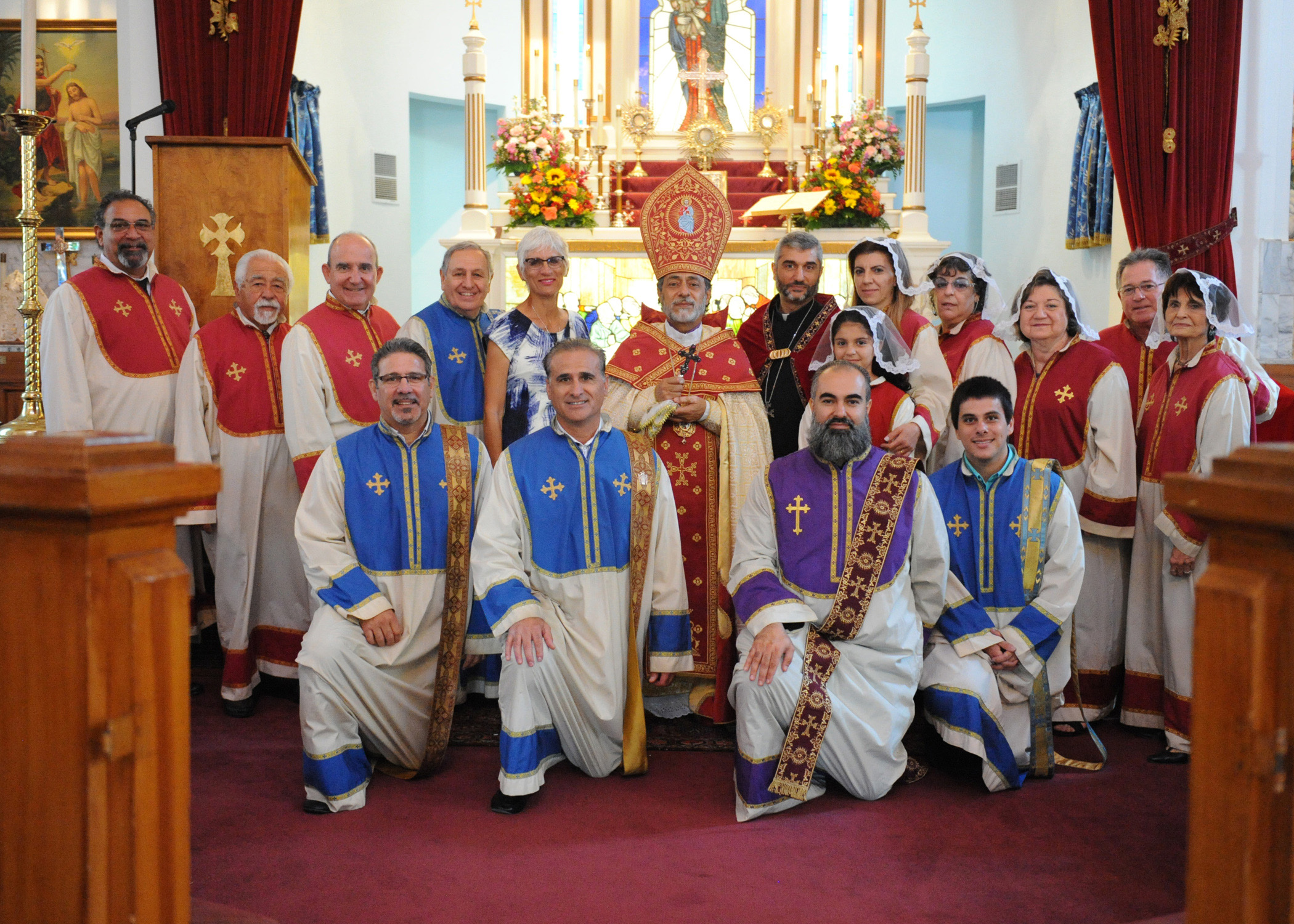 Primate Celebrant at St. Mary Armenian Church of Yettem