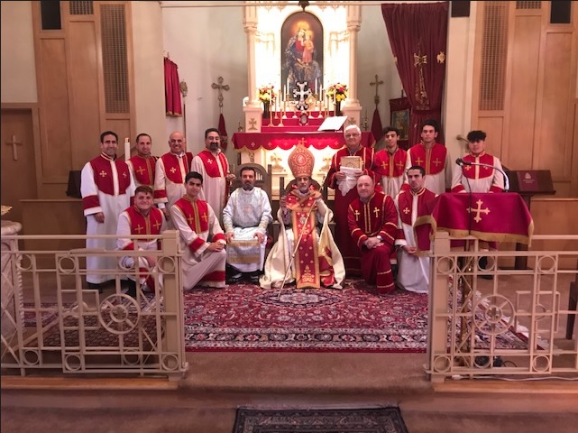 Primate Celebrant at St. Vartan Armenian Church of Oakland Newly Renovated Church Hall and Kitchen Dedicated