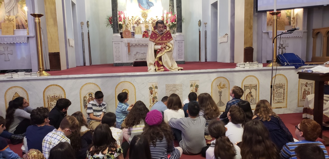 Primate Celebrant at St. Peter Armenian Church of Van Nuys