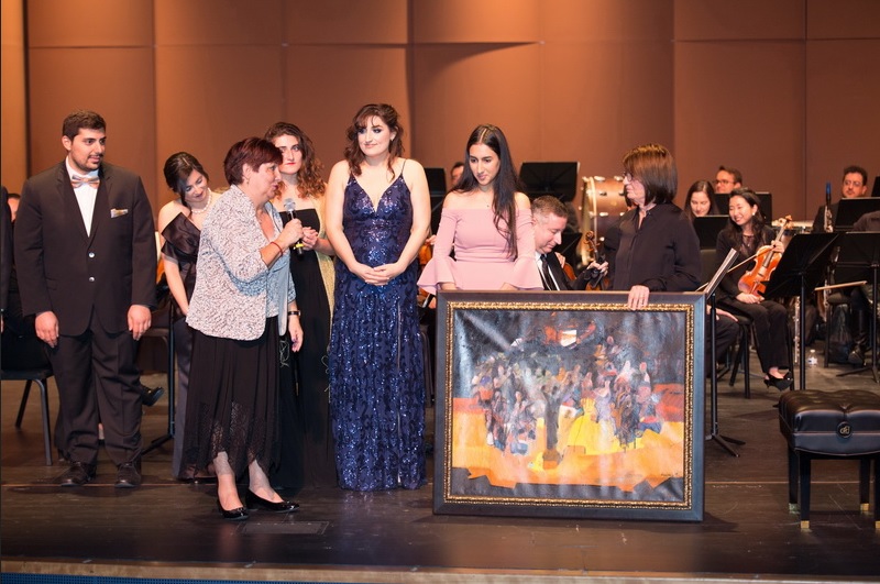MER HOOYS ART EXHIBITION AND GALA CONCERT SHOWCASES ARMENIAN- AMERICAN VIRTUOSOS MER HOOYS GRADUATE ARTIST FROM ARMENIA IN ATTENDANCE