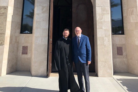 Diocesan Council Chairman Visits St. Garabed Church of the Desert