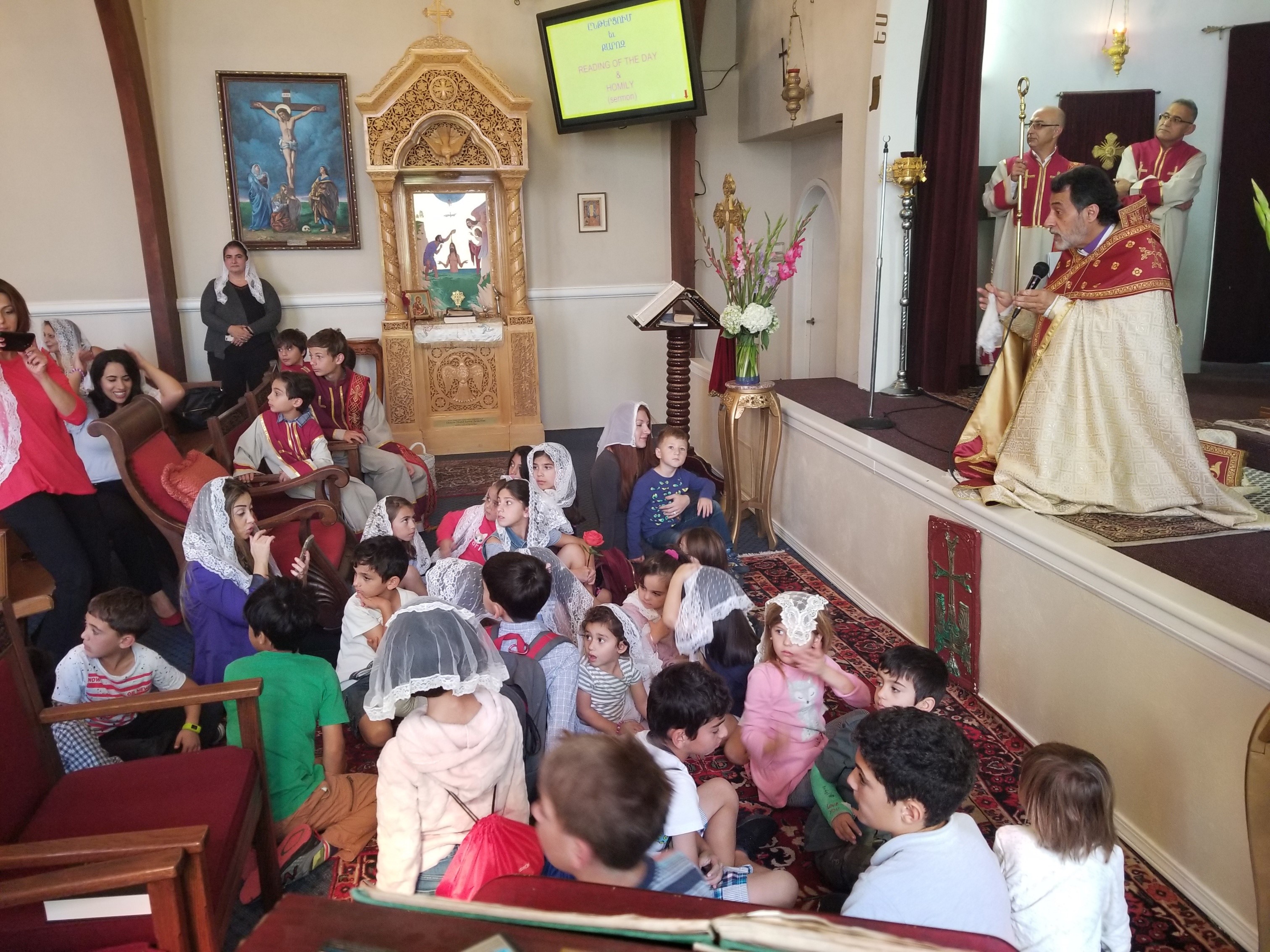 Primate Celebrant at St. John Garabed Armenian Church of San Diego