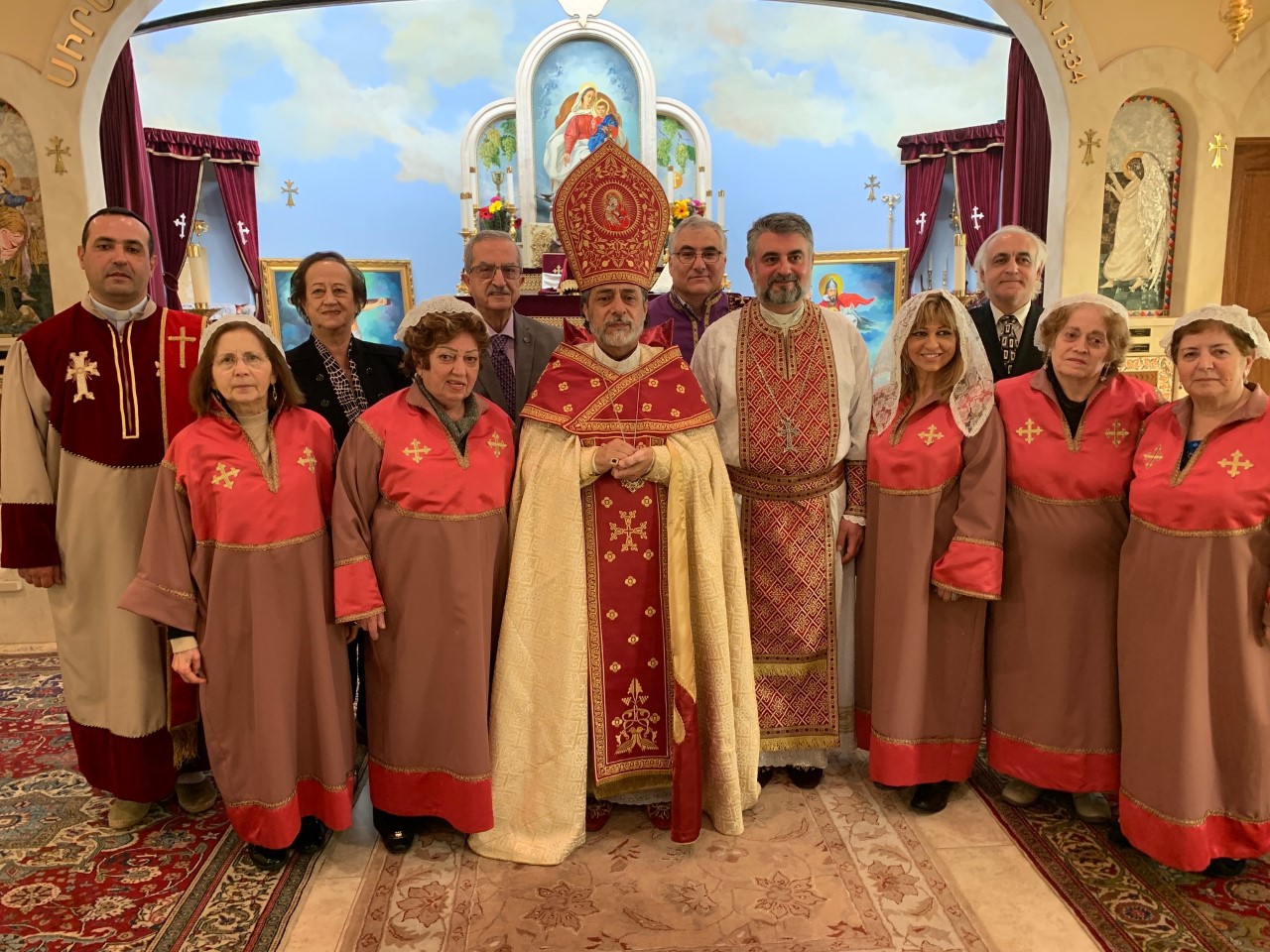 Primate Celebrant at St. Sarkis Armenian Church of Santa Clarita