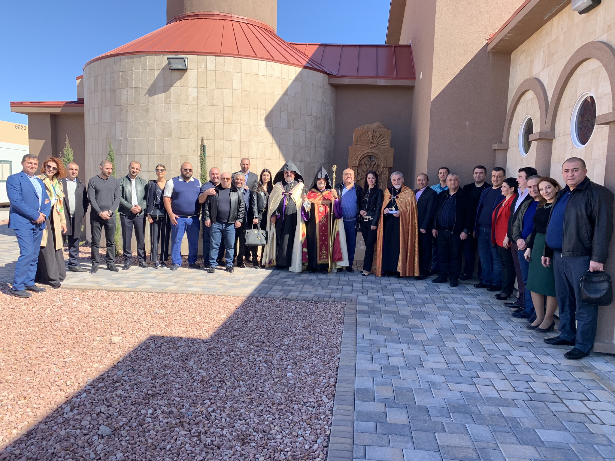 Primate Pays Pastoral Visit to St. Geragos Armenian Church of Las Vegas