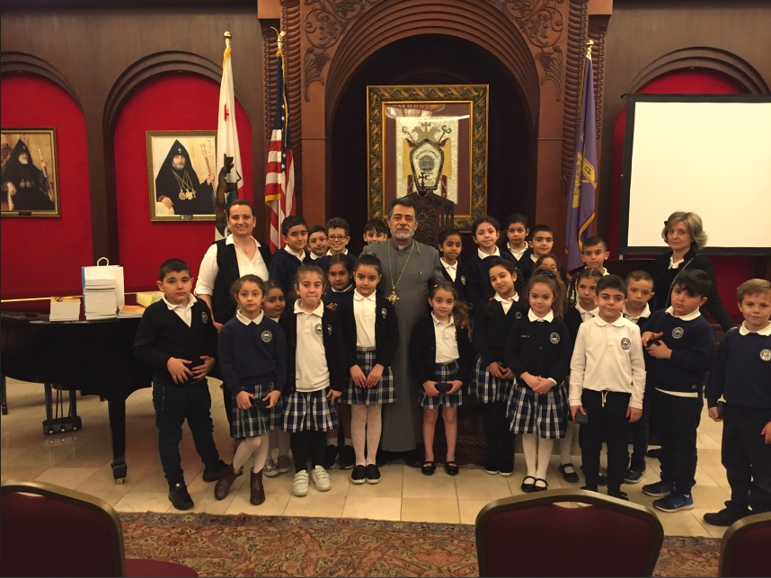 Little Angels Academy Students Visit the Western Diocese