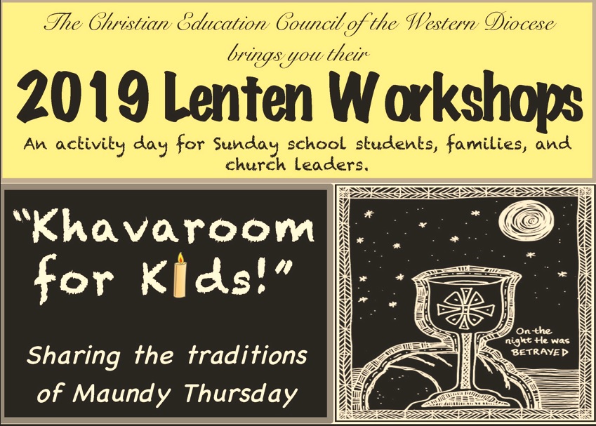 Christian Education Council Holds Lenten Workshops