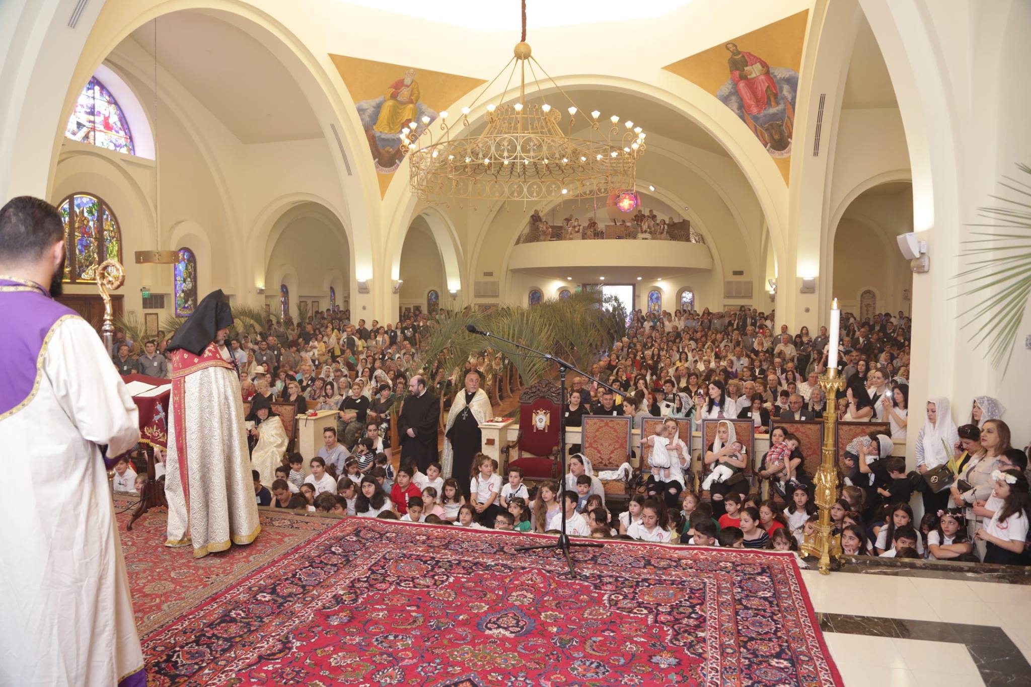 Palm Sunday at St. Leon Armenian Cathedral