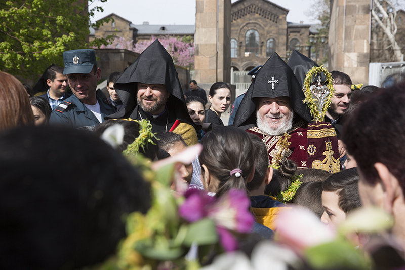 Palm Sunday Celebrations in the Mother See of Holy Etchmiadzin