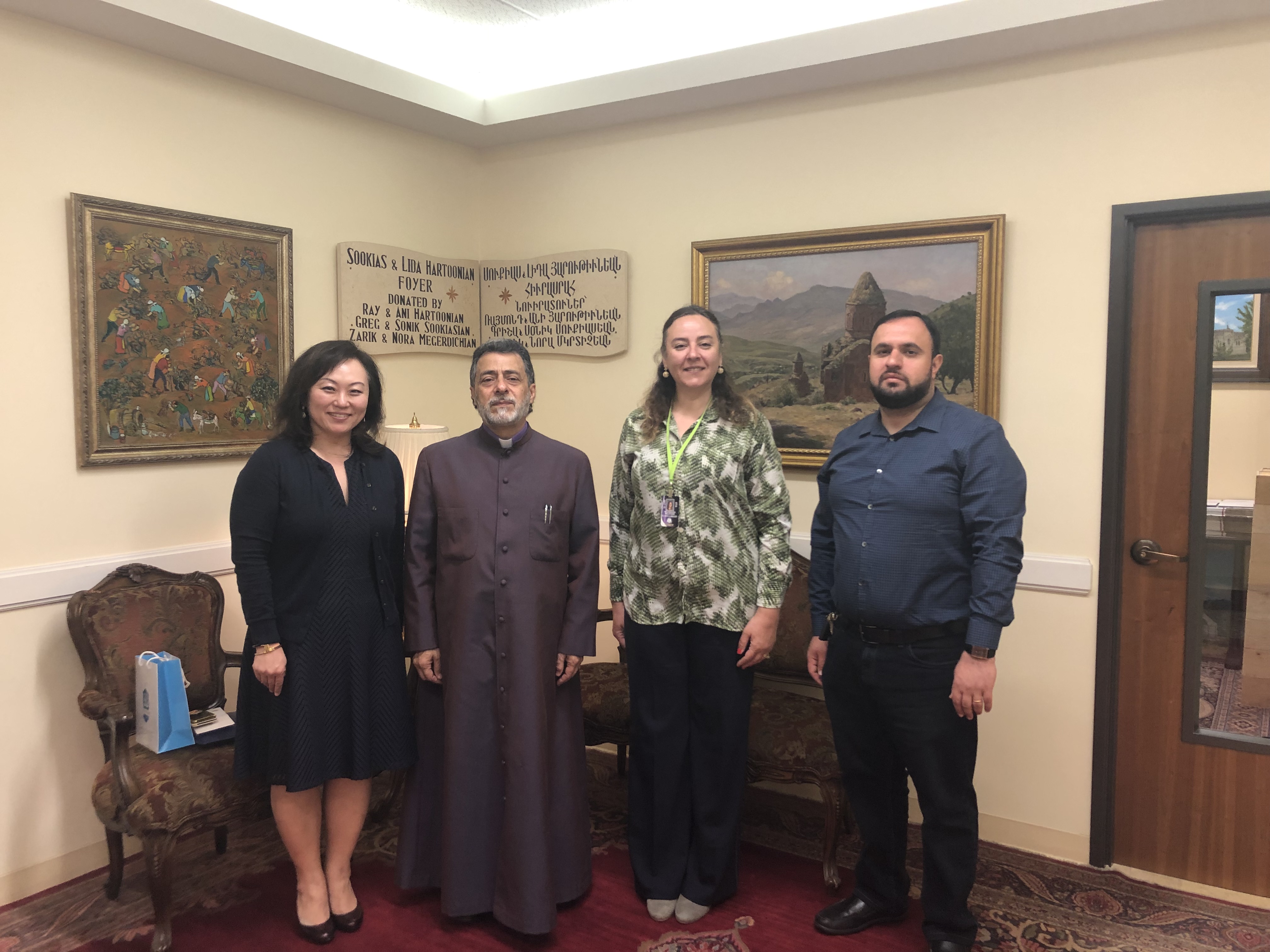 Glendale Unified School District’s FLAG Coordinator Visits the Western Diocese