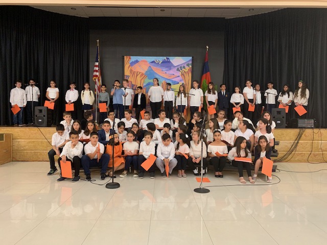 GUSD’s FLAG Program Students Remember the Legacies of Komitas Vardapet and Hovhannes Tumanyan