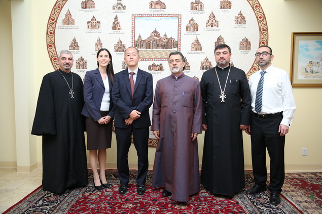 Primate Welcomes Japanese Consul H.E. Shigeru Kikuma to the Western Diocese