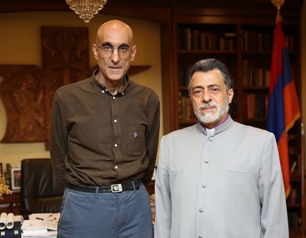 Aurora Prize Winner Dr. Tom Catena Visits the Western Diocese