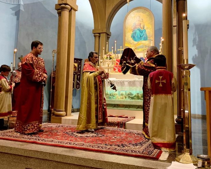 Primate Celebrant at St. Paul Armenian Church of Fresno - Parish Celebrates 40th Anniversary of Consecration with Banquet