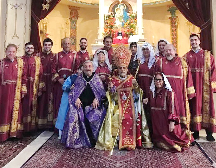 Primate Pays Pastoral Visit to St. Apkar Armenian Church of Arizona – Celebrates Divine Liturgy Dedicated to the 10th Anniversary of the Consecration of the Parish