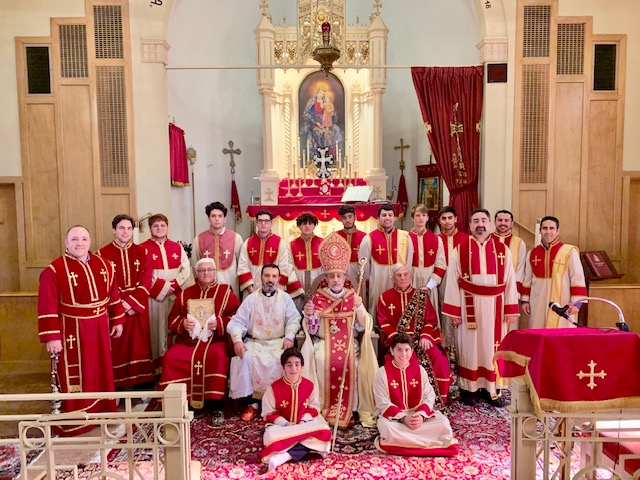 Primate Celebrant at St. Vartan Armenian Church – Altar Servers Ordained