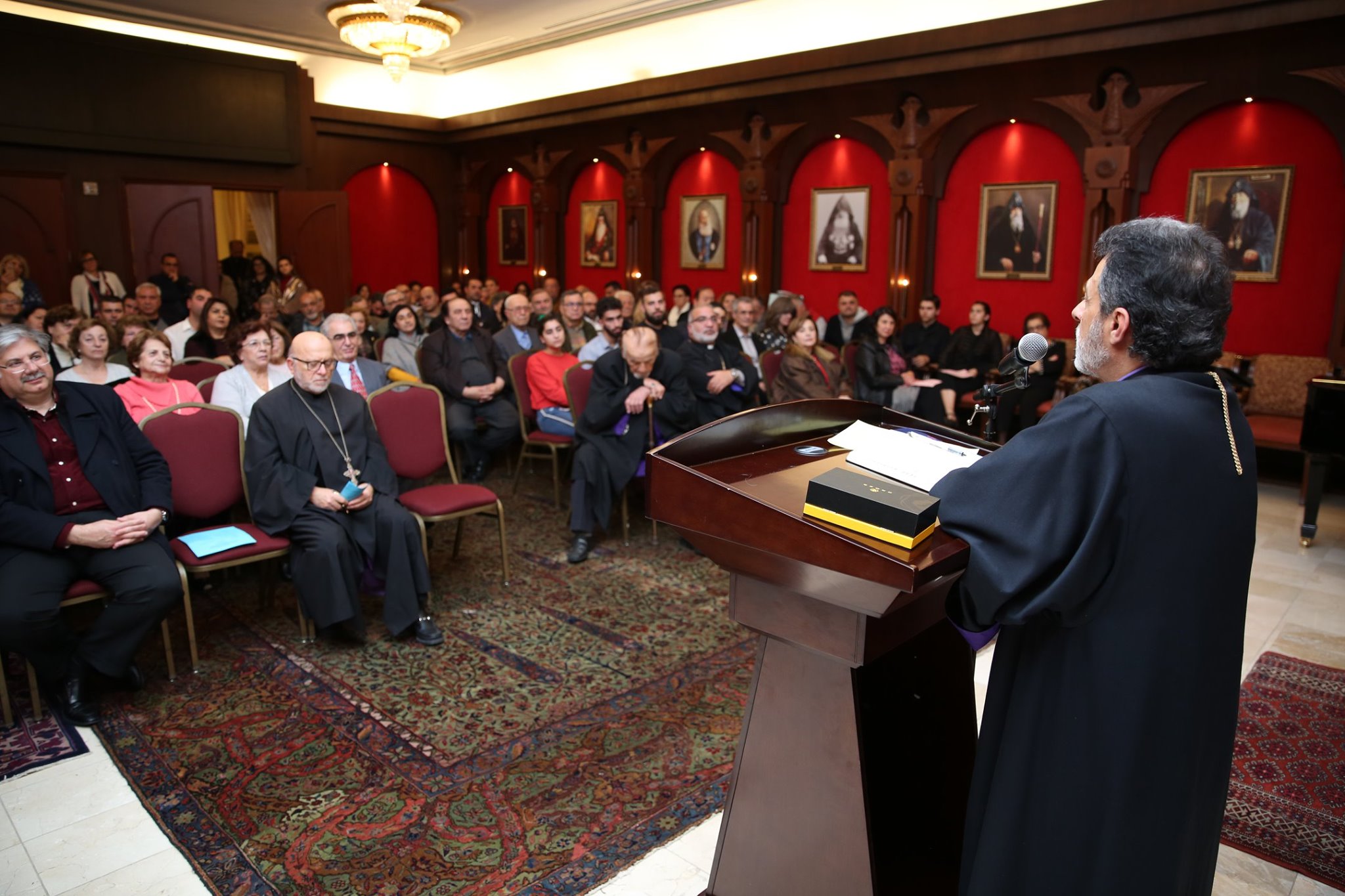 Diocesan Primate Archbishop Hovnan Derderian's Literary Works Presented at the Western Diocese