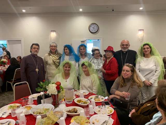 Bible Study Group of St. Peter Armenian Church of Van Nuys Christmas Celebration