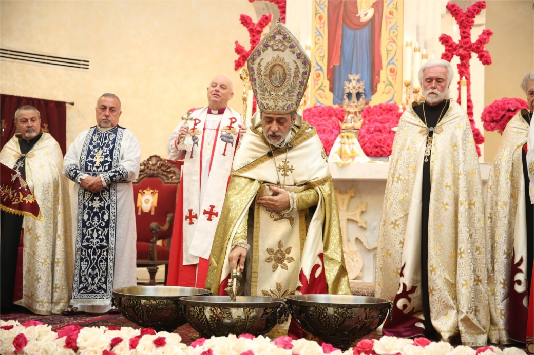 Feast of the Nativity and Theophany of our Lord and Savior Jesus Christ Celebrated at St. Leon Armenian Cathedral